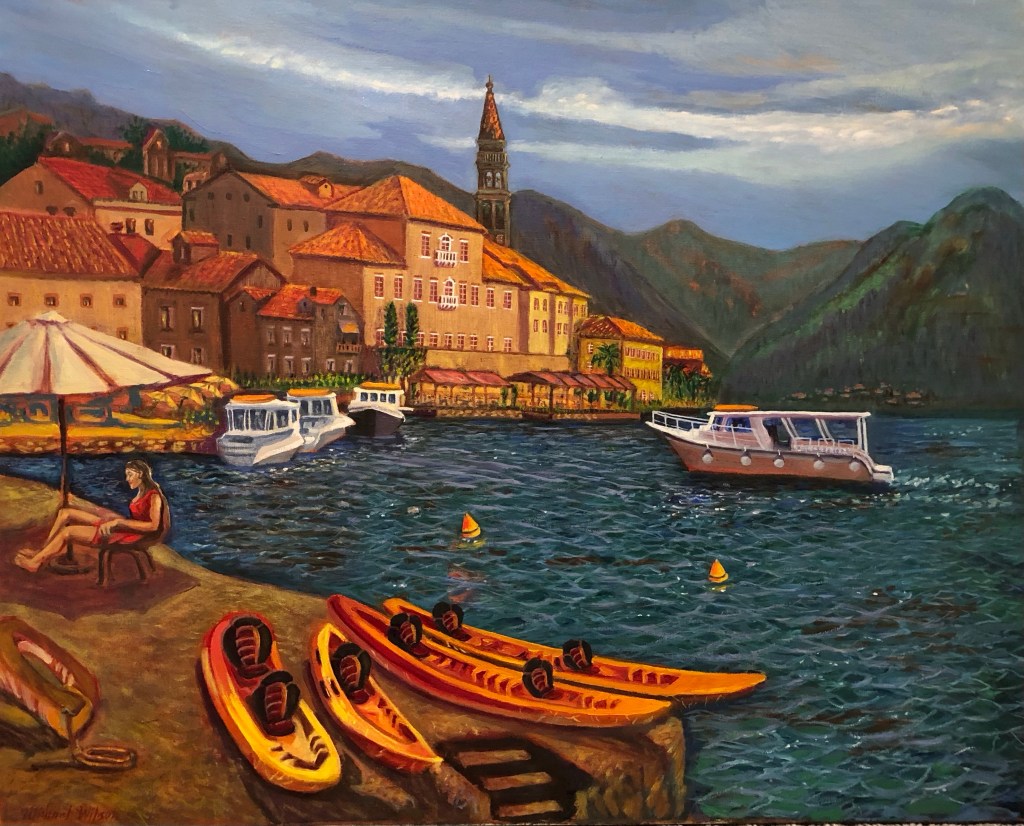 Summer Afternoon View of Perast,&nbsp;Montenegro